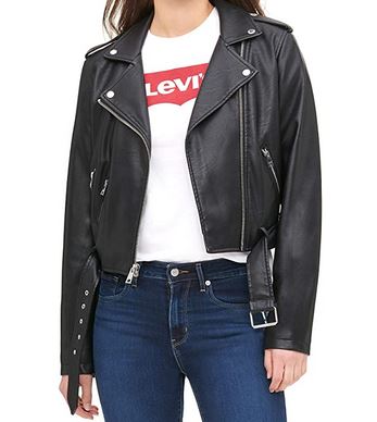 Woman's Short Leather Jacket