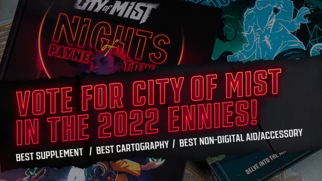 City Of Mist Ennies 2022