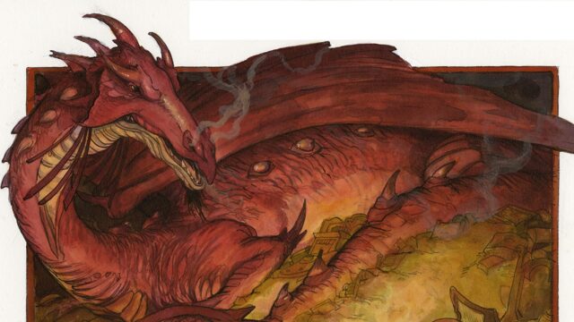 The Hobbit Page Smaug