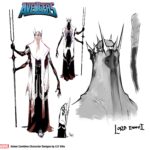 Avengers The Ashen Combine Lord Ennui Design